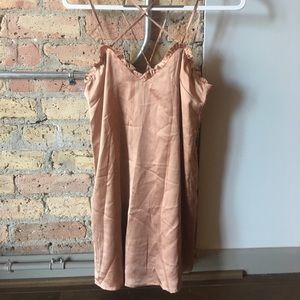 Silk Mini Dress